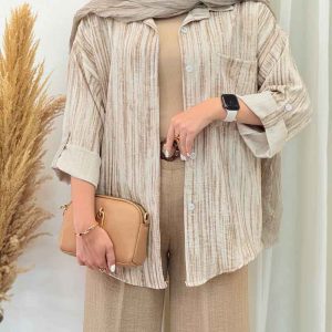 شومیز تک جیب ژونا کد 6946