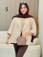 مانتو تک دکمه نیایش کد 6911 - تصویر 15