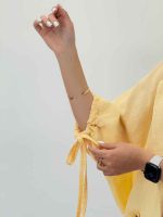 مانتو چهاردکمه نما آستین بند کد 6974 - تصویر 10