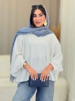 مانتو پانچ آستین پیله کد 6976 - تصویر 13