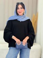 مانتو پانچ آستین پیله کد 6976 - تصویر 17