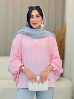 مانتو پانچ آستین پیله کد 6976 - تصویر 20