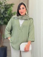 مانتو لمه ترکیبی یاسمن کد 6964 - تصویر 9