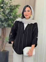 مانتو لمه ترکیبی یاسمن کد 6964 - تصویر 11