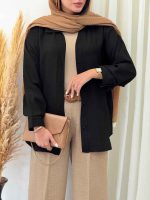 مانتو پایین هلال سدنا کد 6956 - تصویر 11
