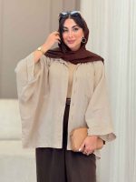 مانتو پانچ تک جیب فرشته کد 6967 - تصویر 17