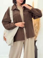 مانتو جیب پیله نیکا کد 6758 - تصویر 12