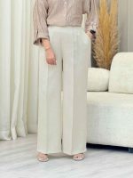 شلوار بگ کمرکش دو جیب کد 6980 - تصویر 4
