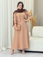 استایل با رنگ نسکافه ای
