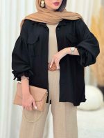 مانتو مشکی