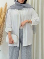 مانتو سفید