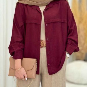 مانتو برش دار نیکیتا کد 7011