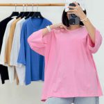 تیشرت رنگی لانگ کد 7026