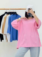 تیشرت رنگی لانگ کد 7026