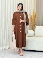 پیراهن قهوه ای