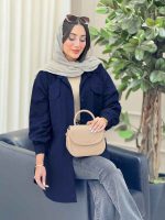استایل با رنگ سرمه ای