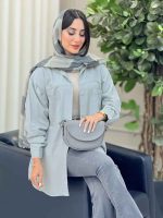 استایل با رنگ طوسی