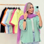 مانتو جیب نما پشت پیله نسرین کد 7090