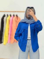استایل با رنگ آبی