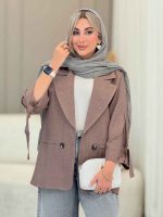 مانتو آستین سگک آزالیا کد 7081