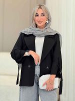 مانتو آستین سگک آزالیا کد 7081 - تصویر 17