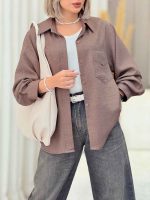 استایل با رنگ قهوه ای