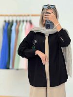 مانتو مشکی