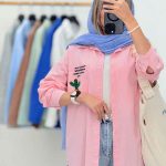 مانتو جیب گلدوزی کاکتوس کد 6835