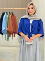 شومیز گره ای برش دار کد 7105