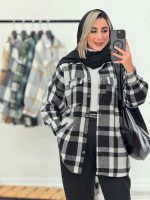 شکت چهارخونه چهار جیب کد 7181 - تصویر 23