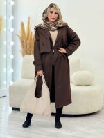 استایل با قهوه ای