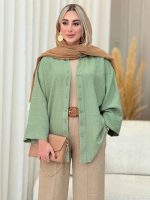 مانتو پشت پیله آرام کد 7114