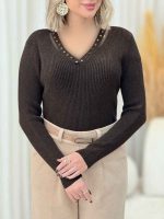 استایل با قهوه ای