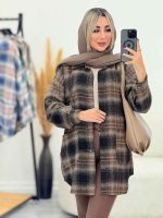 شکت چهارخونه جیب پایین کد 7349 - تصویر 8