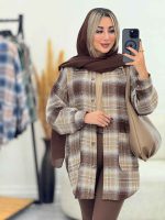شکت چهارخونه جیب پایین کد 7349 - تصویر 6