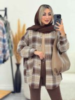 شکت چهارخونه جیب پایین کد 7349 - تصویر 11