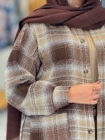 شکت چهارخونه جیب پایین کد 7349 - تصویر 4