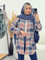 شکت چهارخونه جیب پایین کد 7349