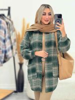 شکت چهارخونه جیب پایین کد 7349 - تصویر 9