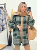 شکت چهارخونه جیب پایین کد 7349 - تصویر 16