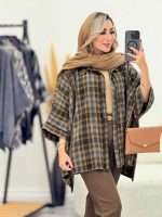 شکت پانچ چهارخونه کد 7380 - تصویر 7