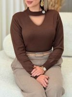 بافت قهوه ای