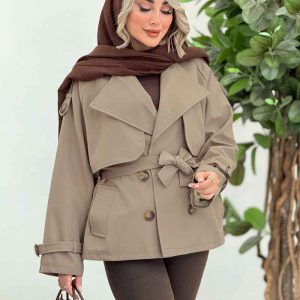 بارانی چهاردکمه غزل کد 7194