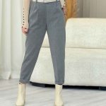 شلوار کج راه کمرکش کد 7301