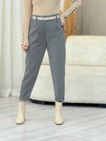 شلوار کج راه کمرکش کد 7301