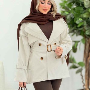 بارانی جلو دکمه