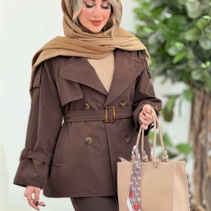 بارانی چهاردکمه مریلا کد 7314