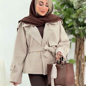 پالتو چهاردکمه تیدا کد 7321