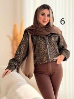 بامبر طرح پلنگی کد 7460 - تصویر 13