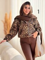 بامبر طرح پلنگی کد 7460